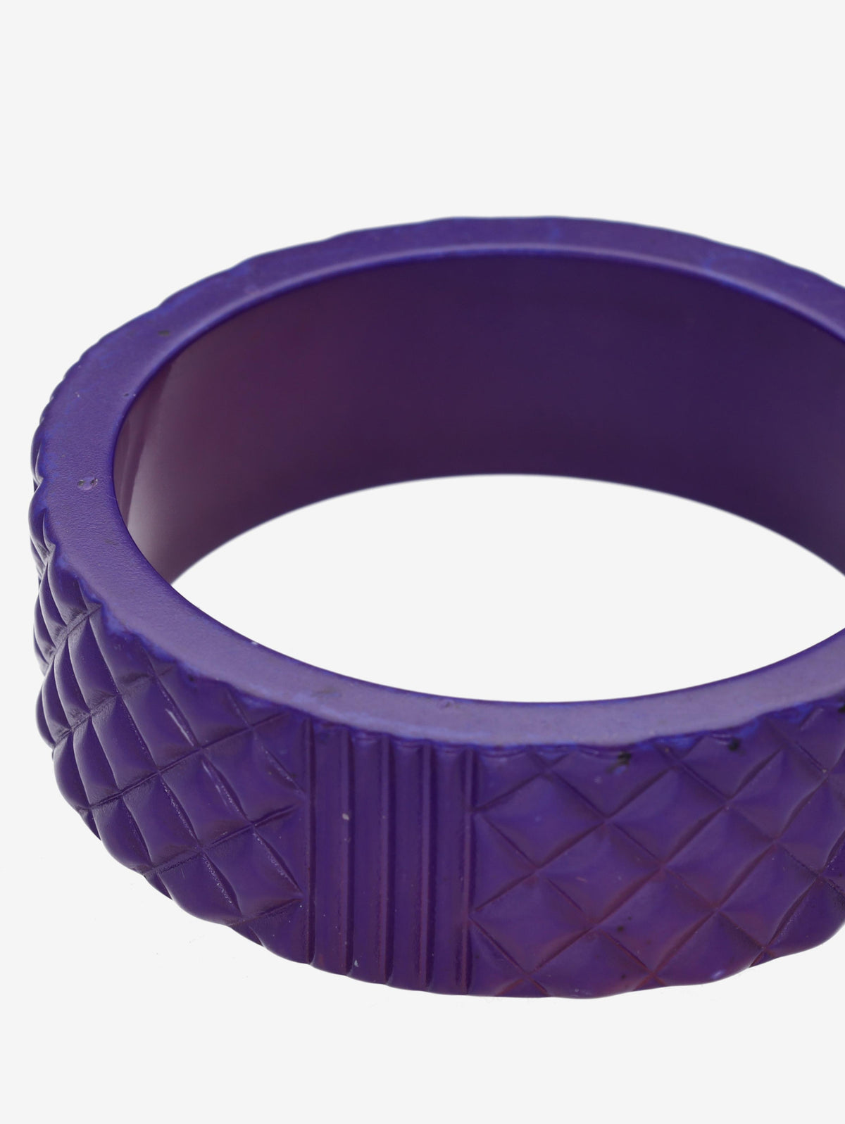 Vintage Violet Plexiglass Bracelet MR031225.65  Vintage 