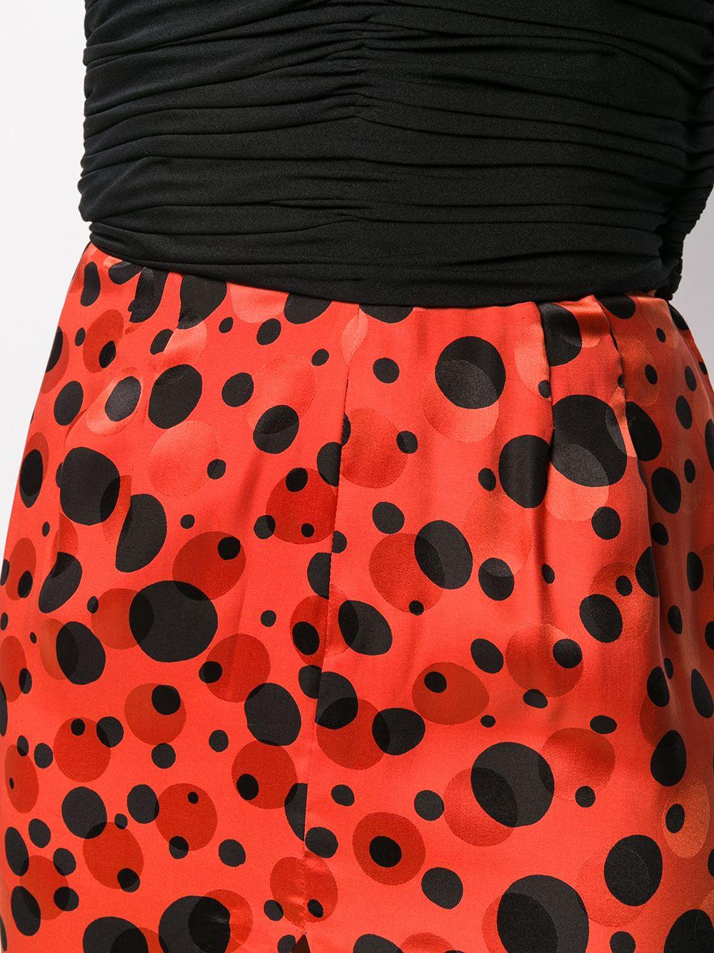 Valentino Vintage Rose & Polka-Dot Evening Dress BR002353  Valentino 