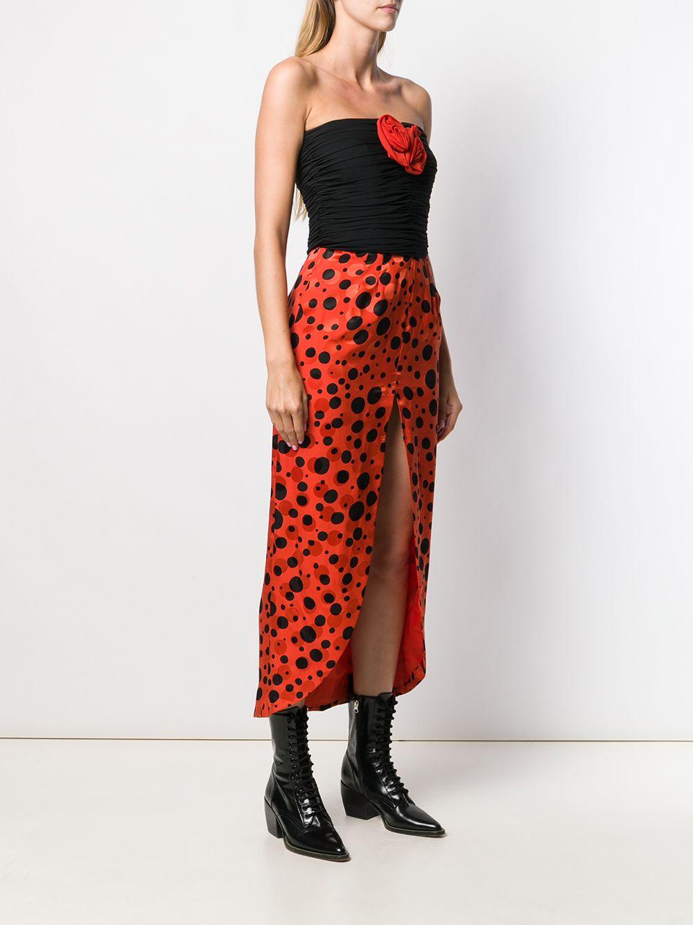 Valentino Vintage Rose & Polka-Dot Evening Dress BR002353  Valentino 