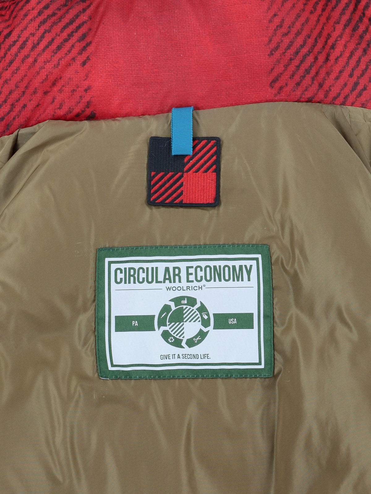 Woolrich Patchwork Coat WCV250860  Woolrich 