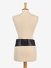 Vintage Black Maxi Belt
