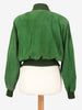 Trussardi Green Suede Jacket