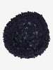 Sculptural Lace Net Hat in Midnight Blu W22041114  Vintage 