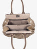 Zagliani Gold bag in exotic leather