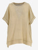 Brunello Cucinelli Gold Lurex Maxi Shirt
