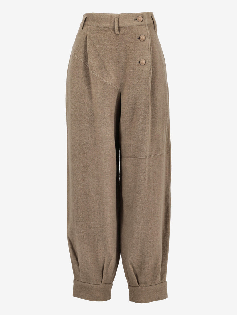 Pantaloni di lana Issey Miyake