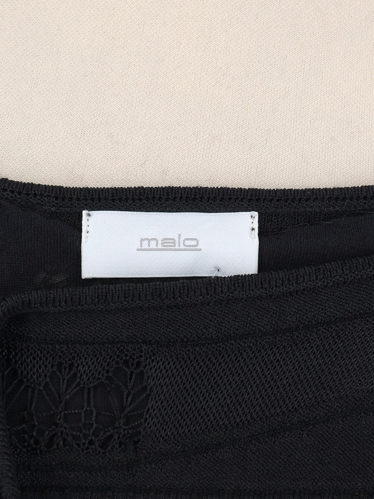 Malo Black Sleeveless Dress WCV241010142  Malo 