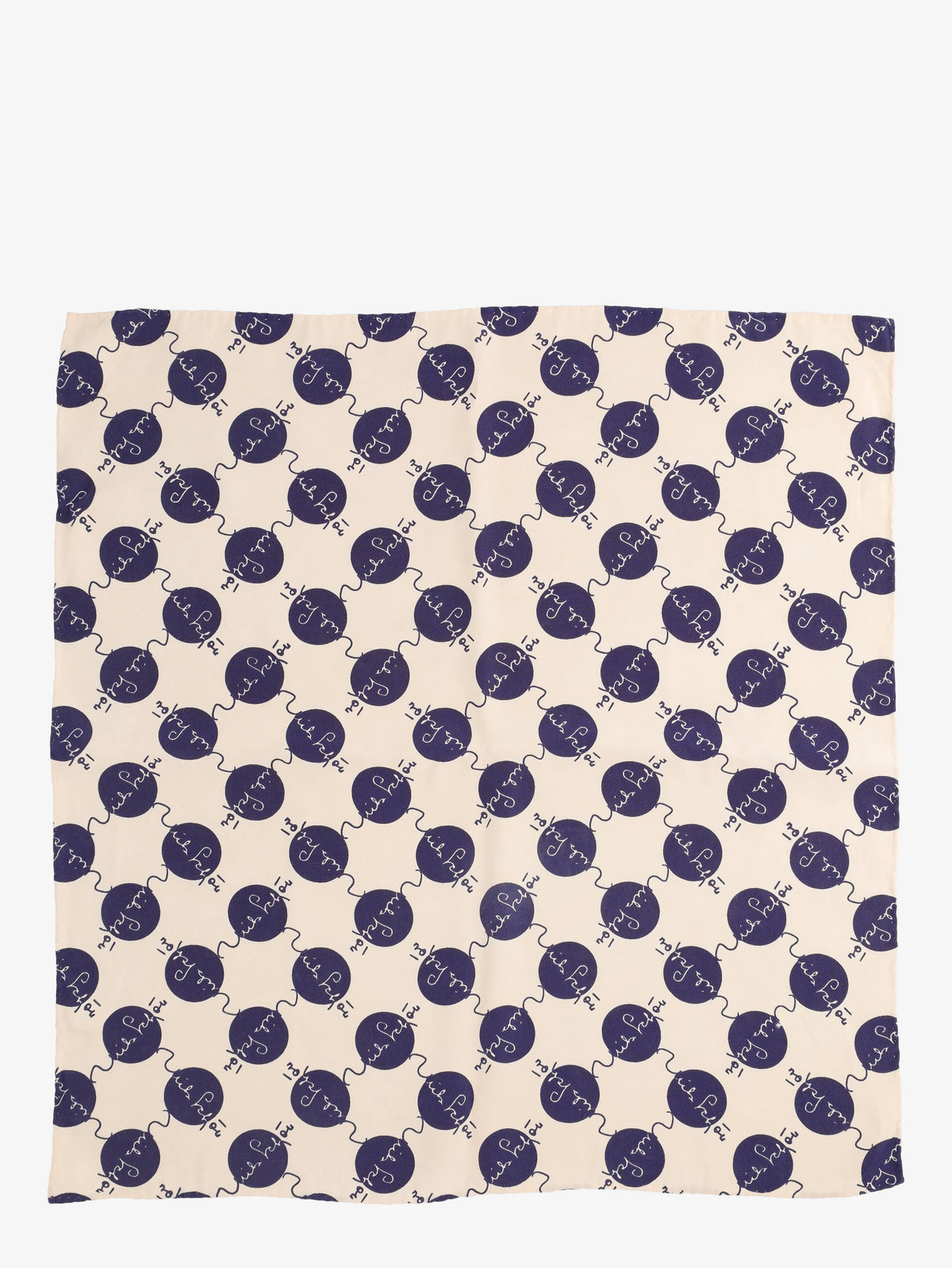 Mila Schön Polka Dot Pocket Handkerchief
