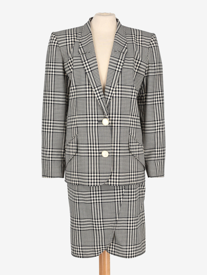Valentino Checkered Suit CVM20712  Valentino 