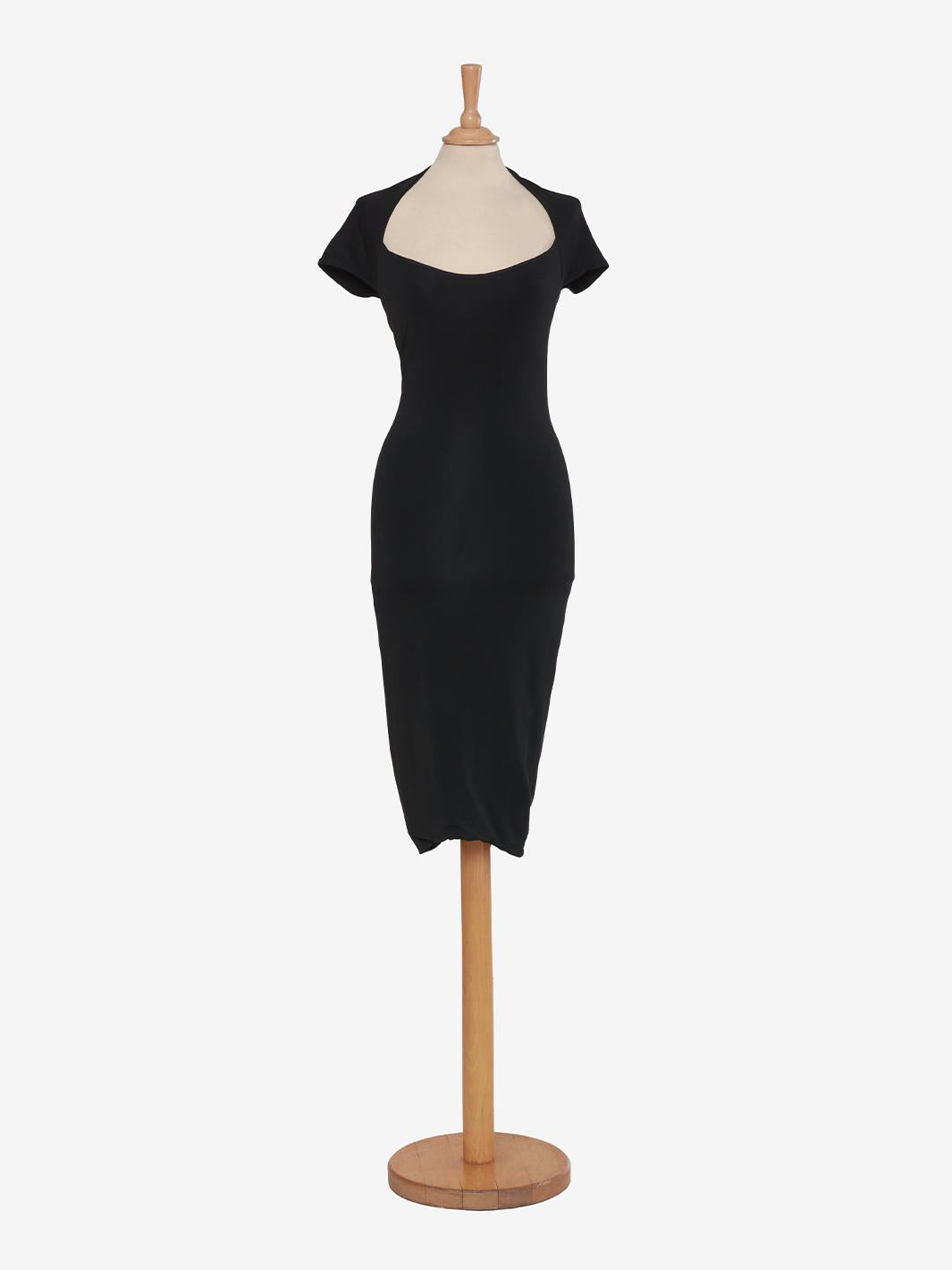 Emilio Pucci Black Midi Length Dress