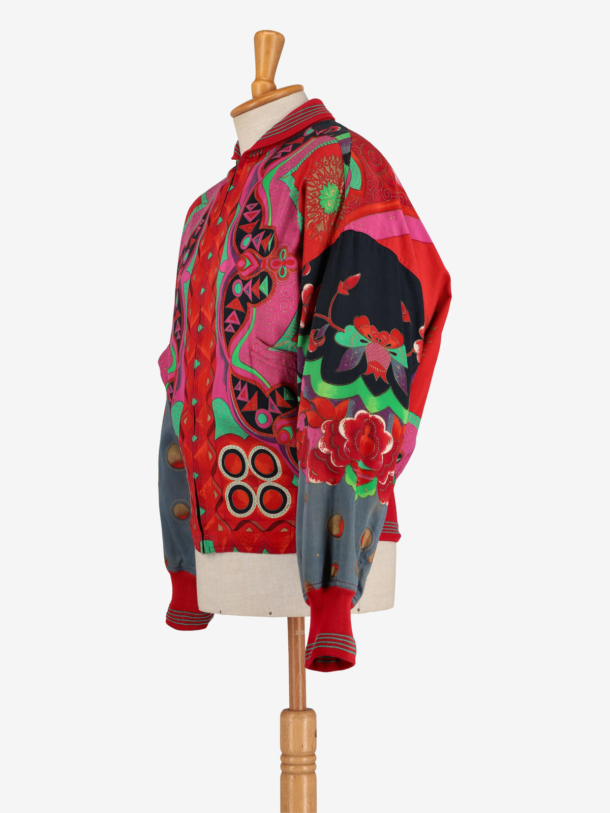 Bomber con fantasia Gianni Versace