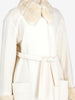 Fendi White Coat With Fur W2511.62  Fendi 