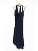 2020 Alessandro dell'Acqua dark blue chiffon dress CVM19.1  Alessandro Dell'Acqua 