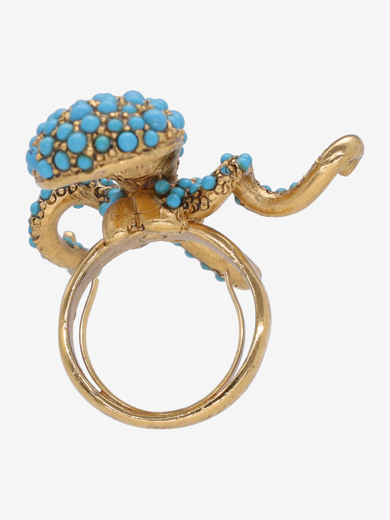 Kenneth Jay Lane Octopus Ring CVR24.1.117  Kenneth Jay Lane 