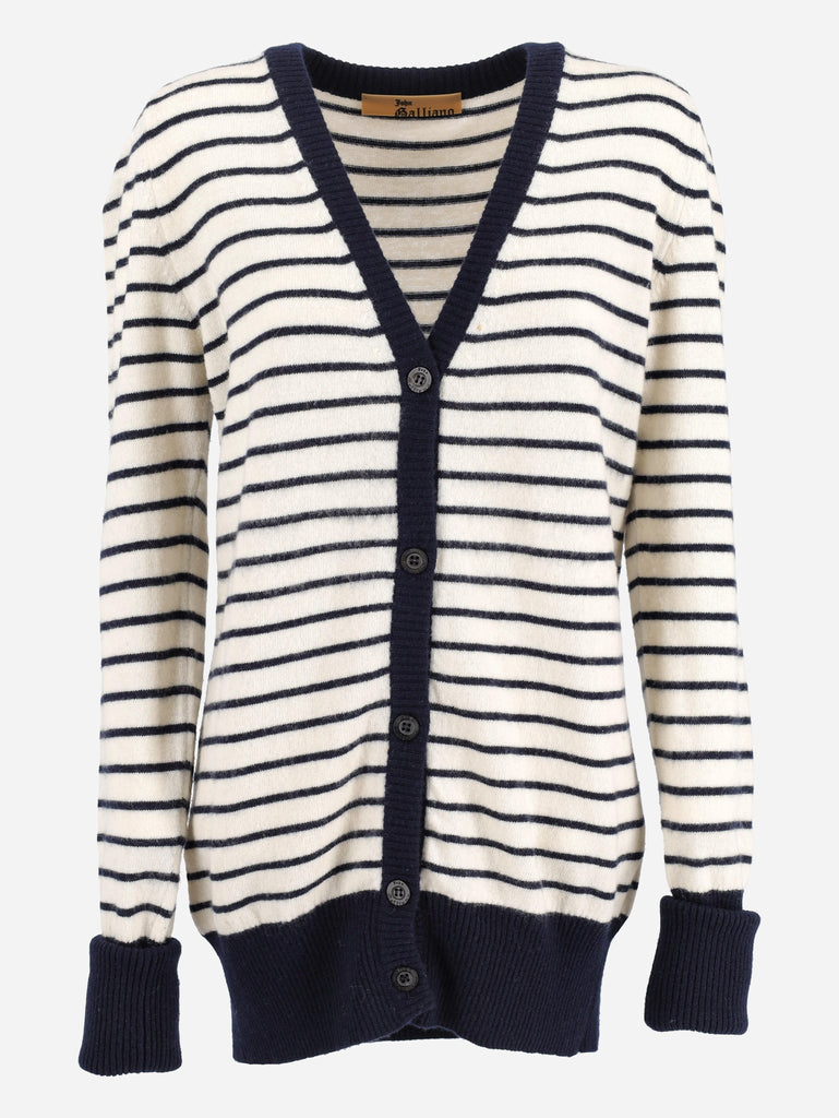 John Galliano Wool Cardigan