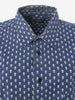 Souleiado Vintage Blue Provencal Shirt WCV241010281  Souleiado 