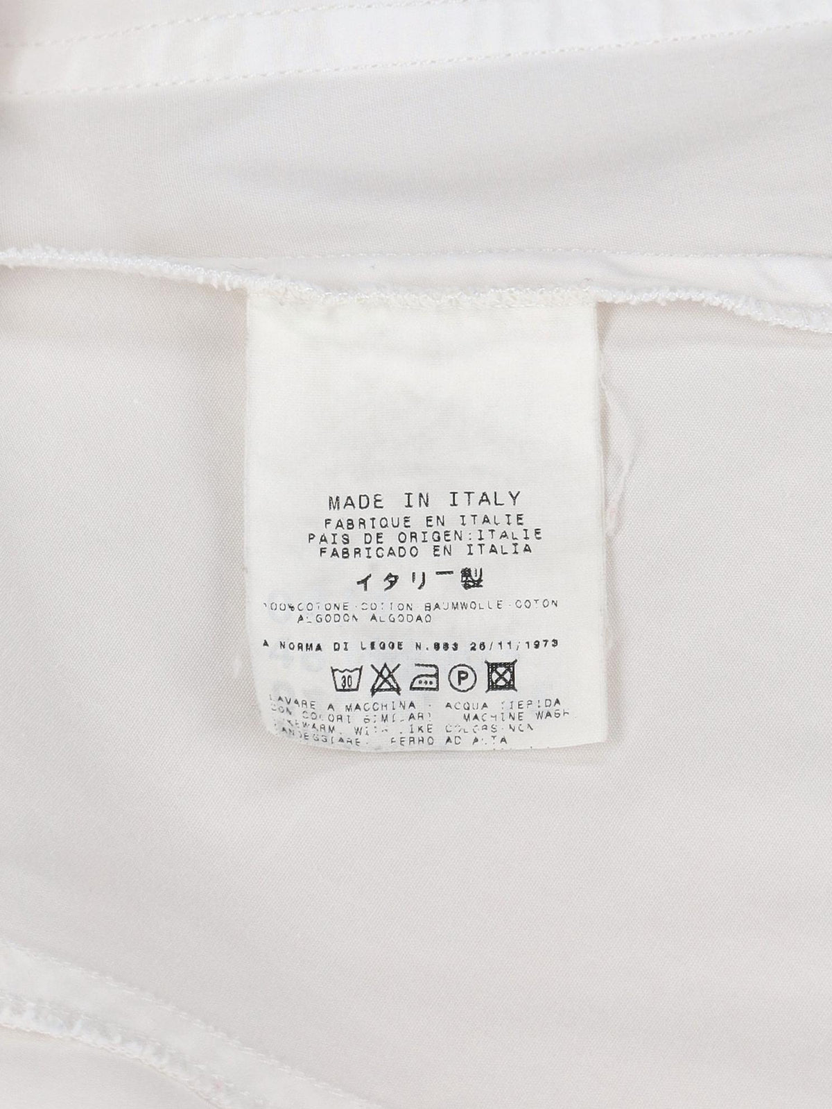 White Shirt By Gianfranco Ferré WCV30052025.4.4  Gianfranco Ferré 