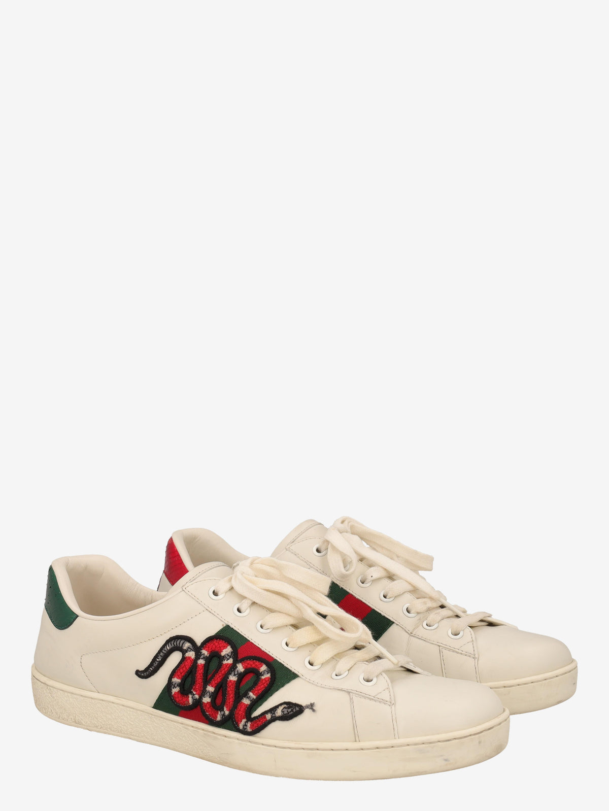 Gucci White Leather Sneakers WCV250880  Gucci 