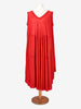 Mondrian Red Maxi Dress