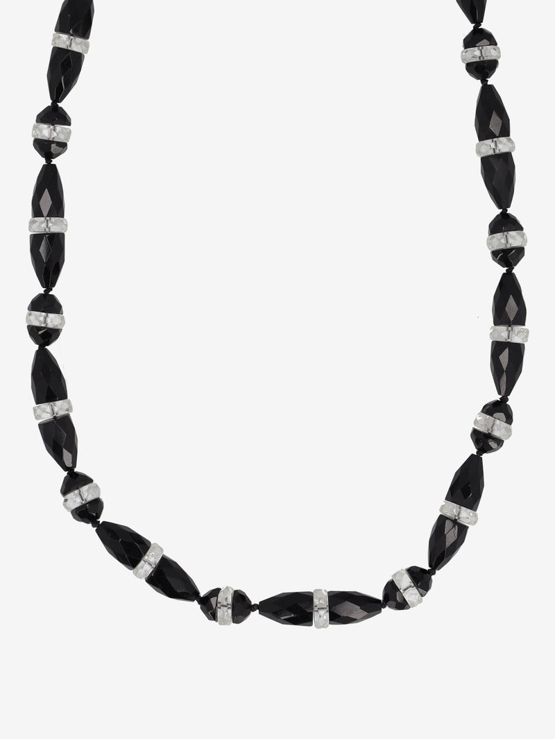 Vintage Black Pearl Necklace W2202092  Vintage 