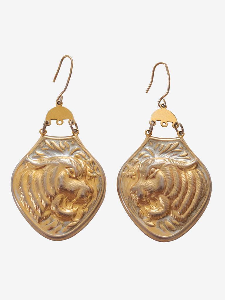 Orciani Lion Earrings MR280923_04  Orciani 