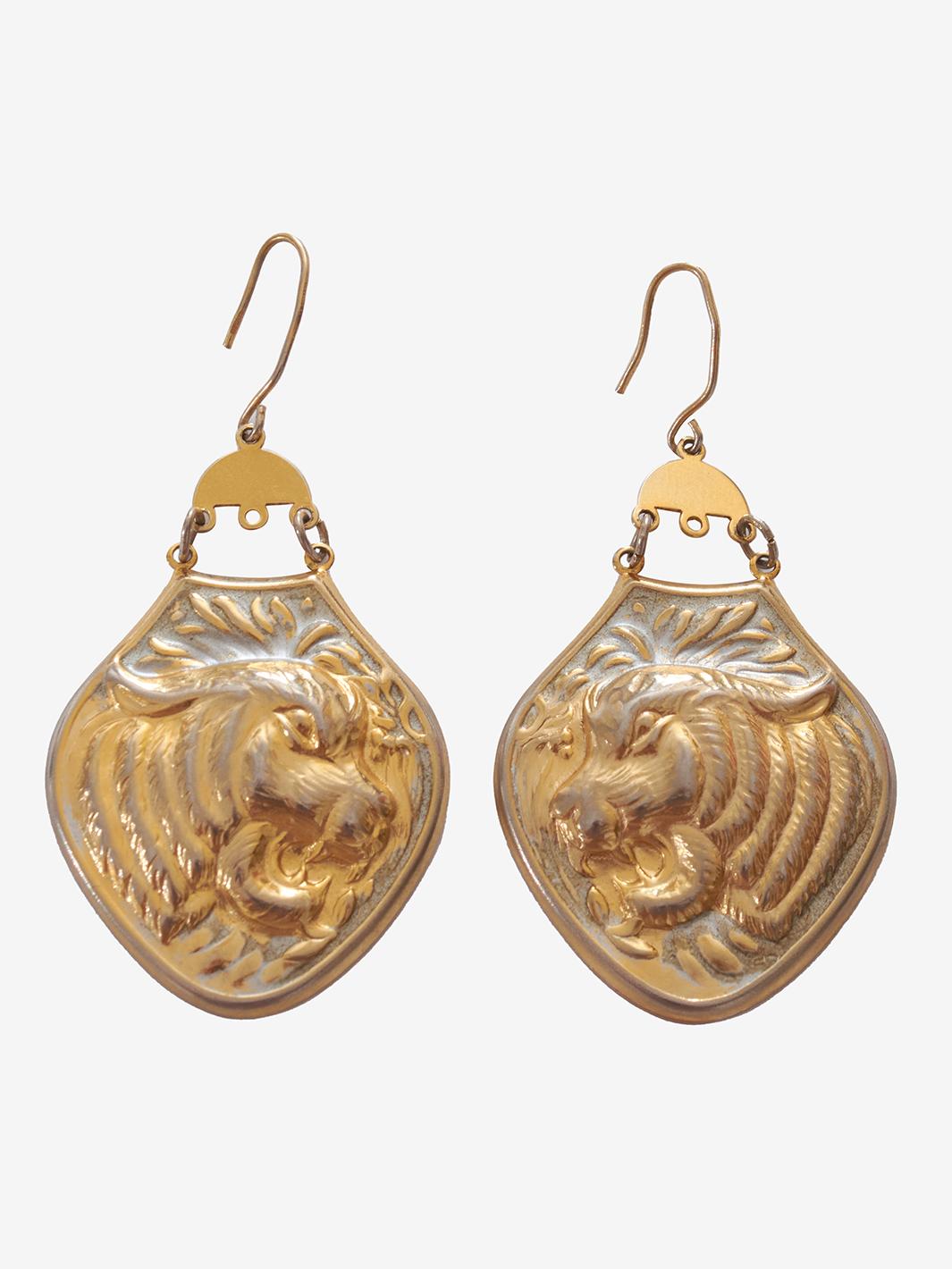 Orciani Lion Earrings MR280923_04  Orciani 