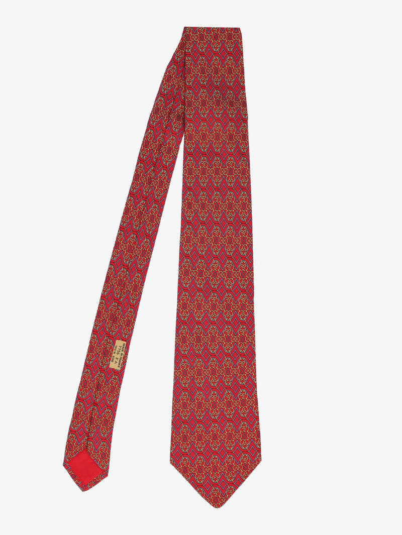 Hermès Patterned Tie 161225.26  Hermes 
