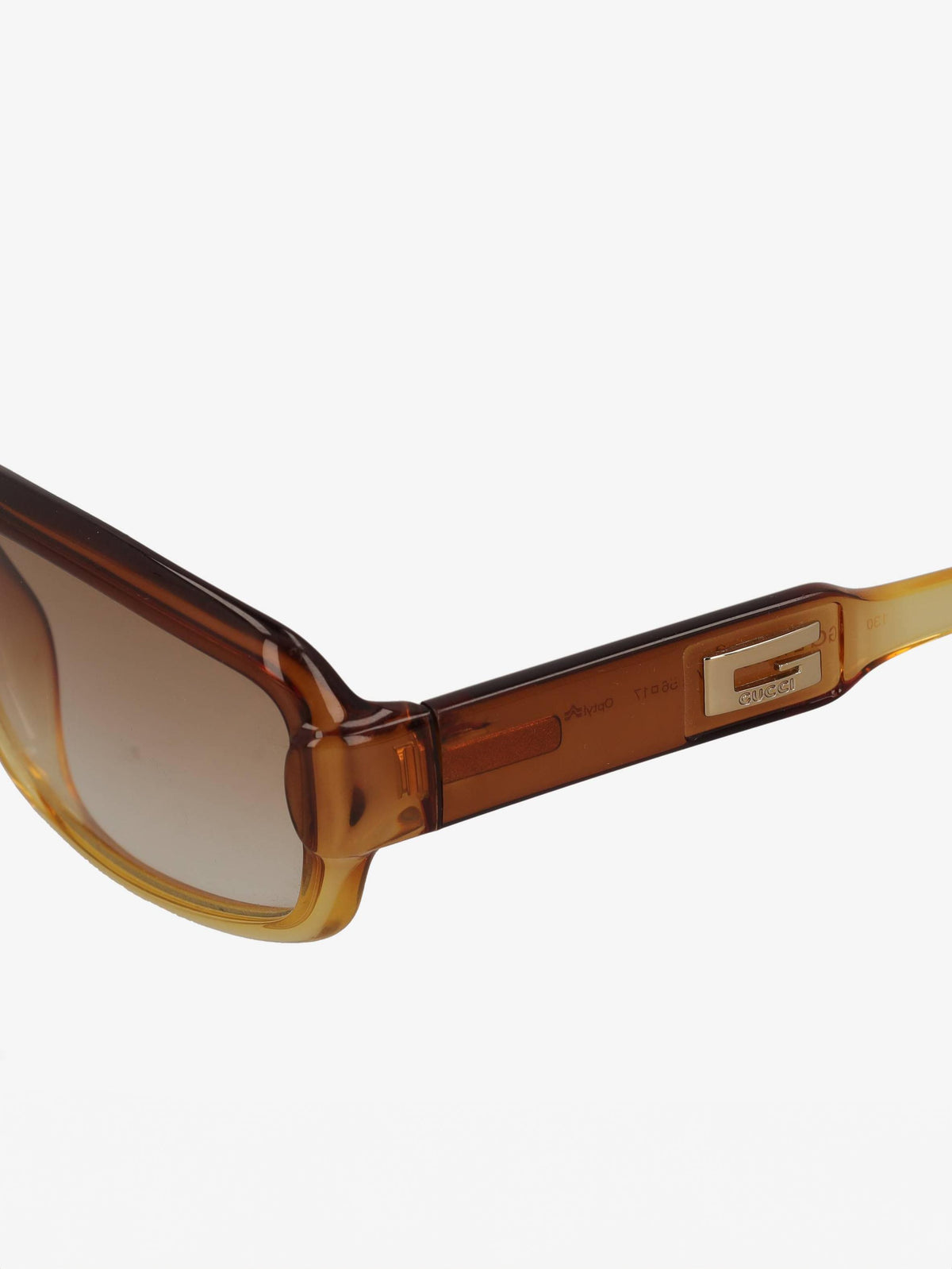 Gucci brown/light yellow shadow effect Sunglasses WCV250882.12  Gucci 