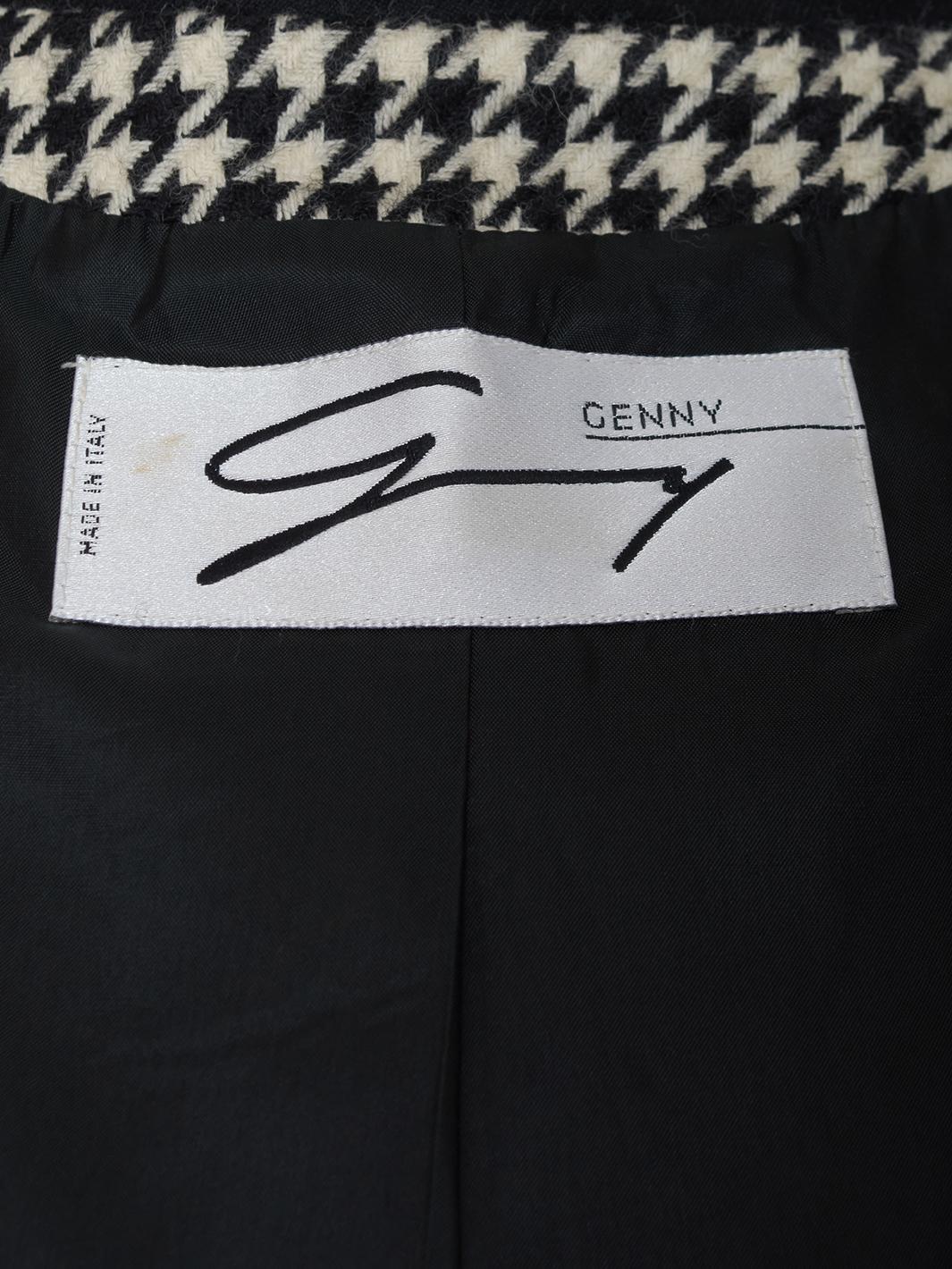 Genny Houndstooth Wool Suit E1001211  Genny 