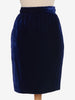 Juanita Sabbadini Blue Velvet Suit