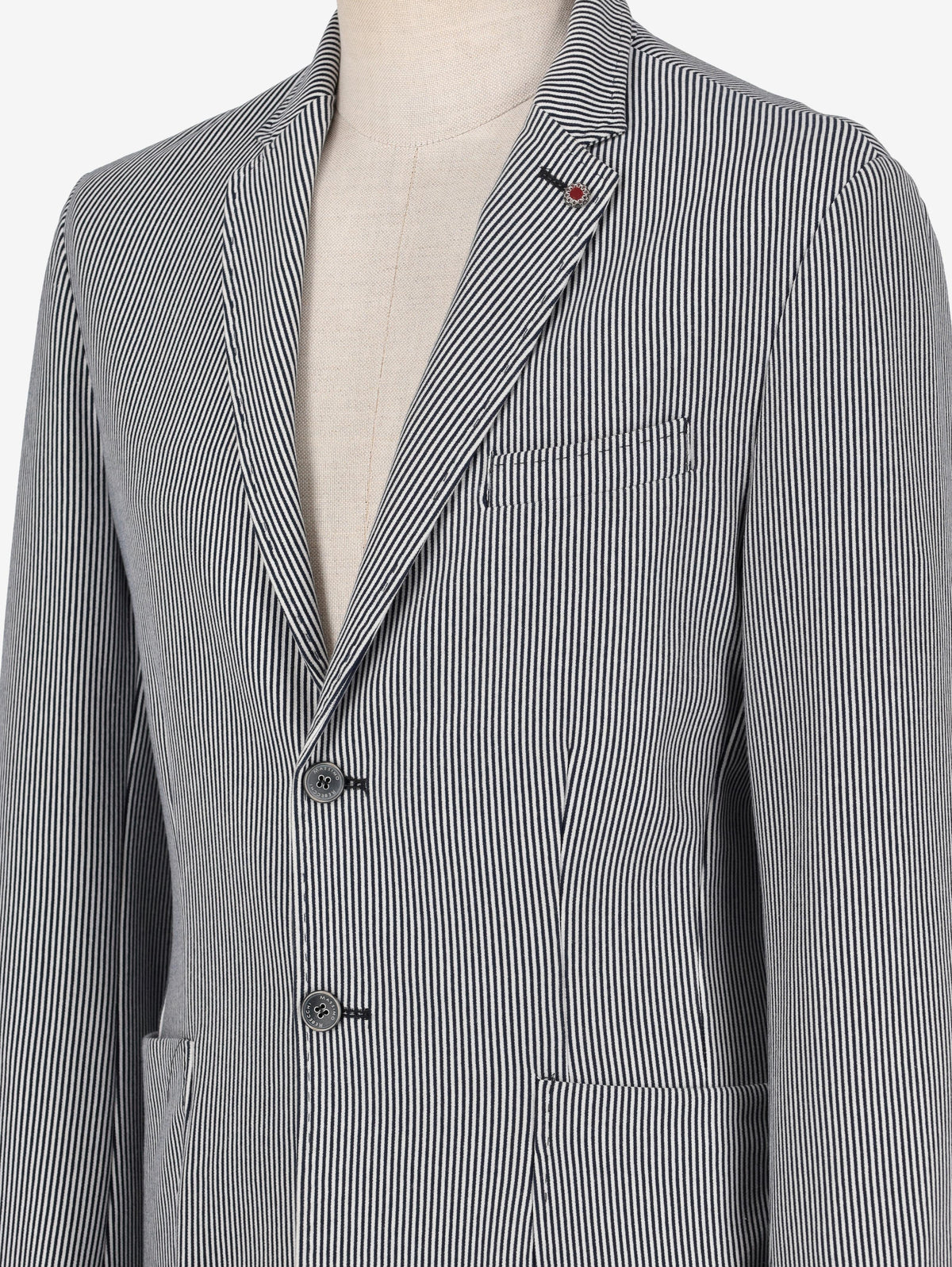 Massimo Rebecchi  Striped Jacket WCV250830.02  Massimo Rebecchi 