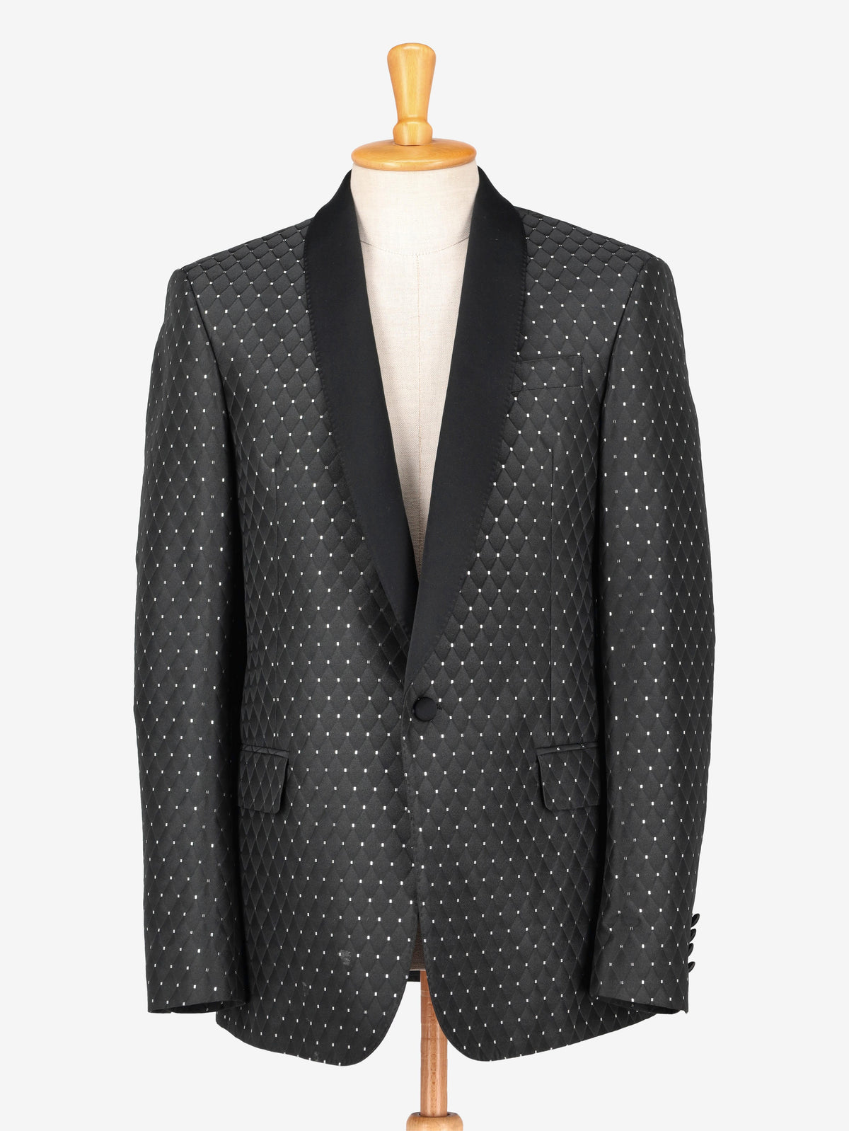 Moschino Black And Silver Suit WCV250841  Moschino 