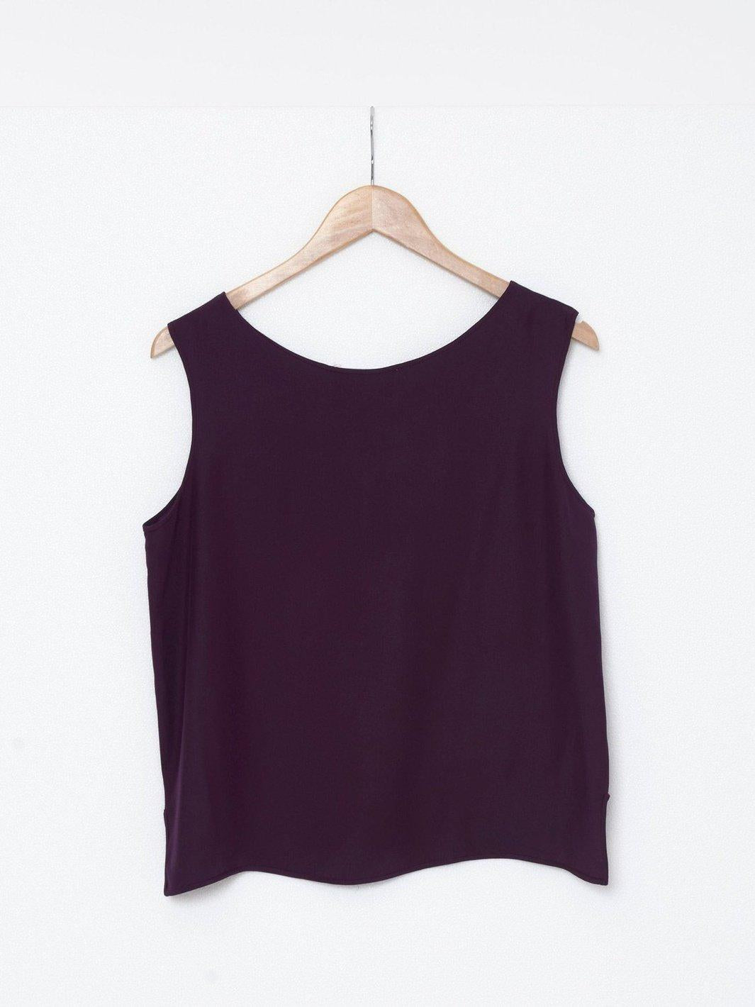 Laura Biagiotti Purple Top W22070614  Laura Biagiotti 