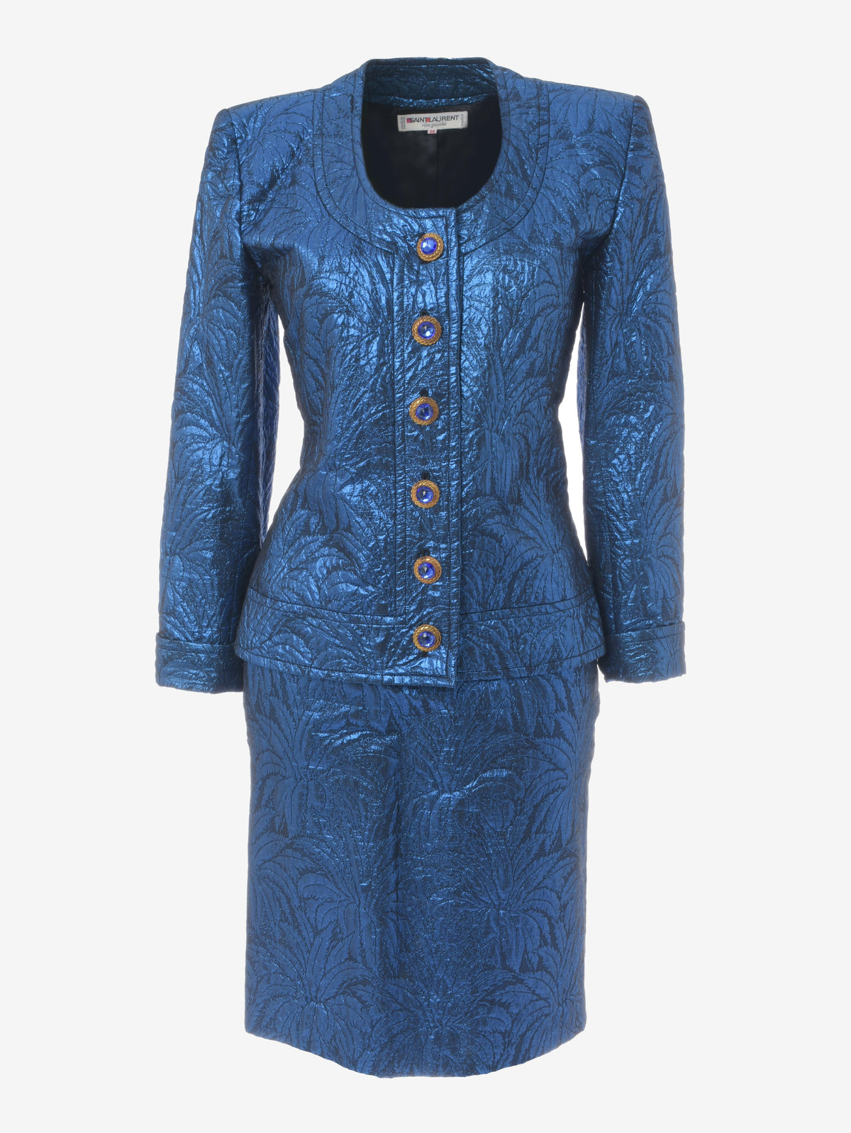 Yves Saint Laurent Matelassè 西装 - 80 年代