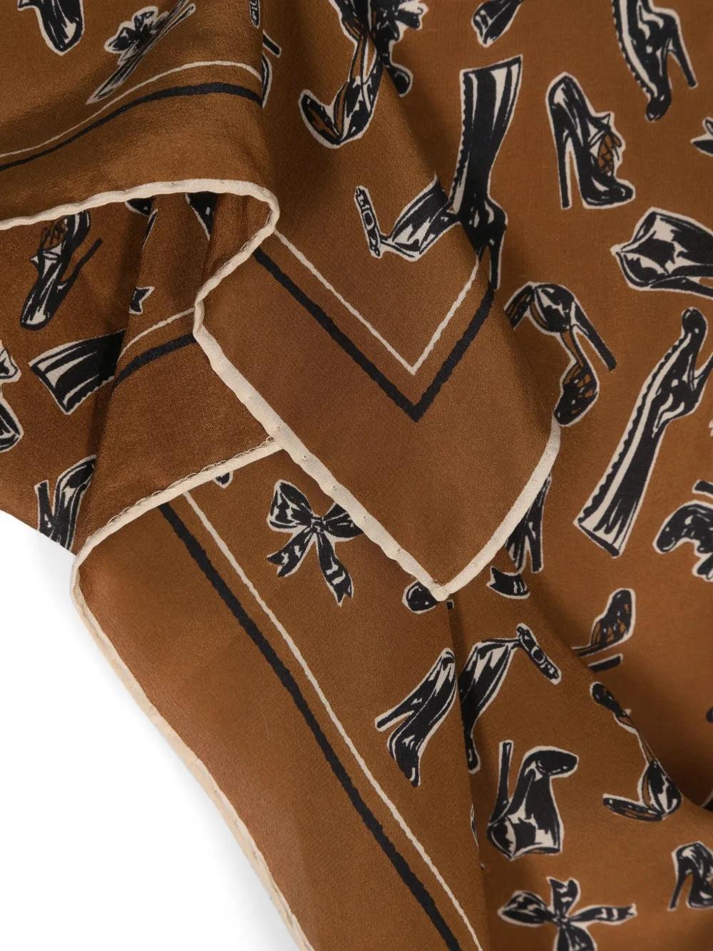 Moschino Patterned Foulard WCV241083  Moschino 