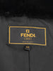 Fendi Long Coat With Fur Inserts W2511.115.06  Fendi 