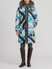Emilio Pucci Printed Puffer Coat with Fur-Trim Hood CVM26.22.2  Pucci 