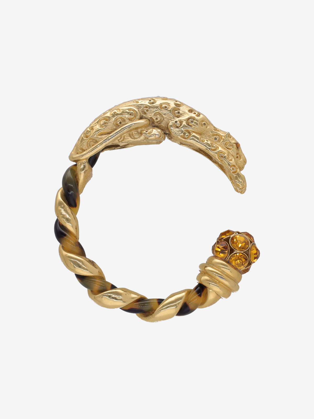 Vintage Rigid Leopard Bracelet W13426.61  Vintage 