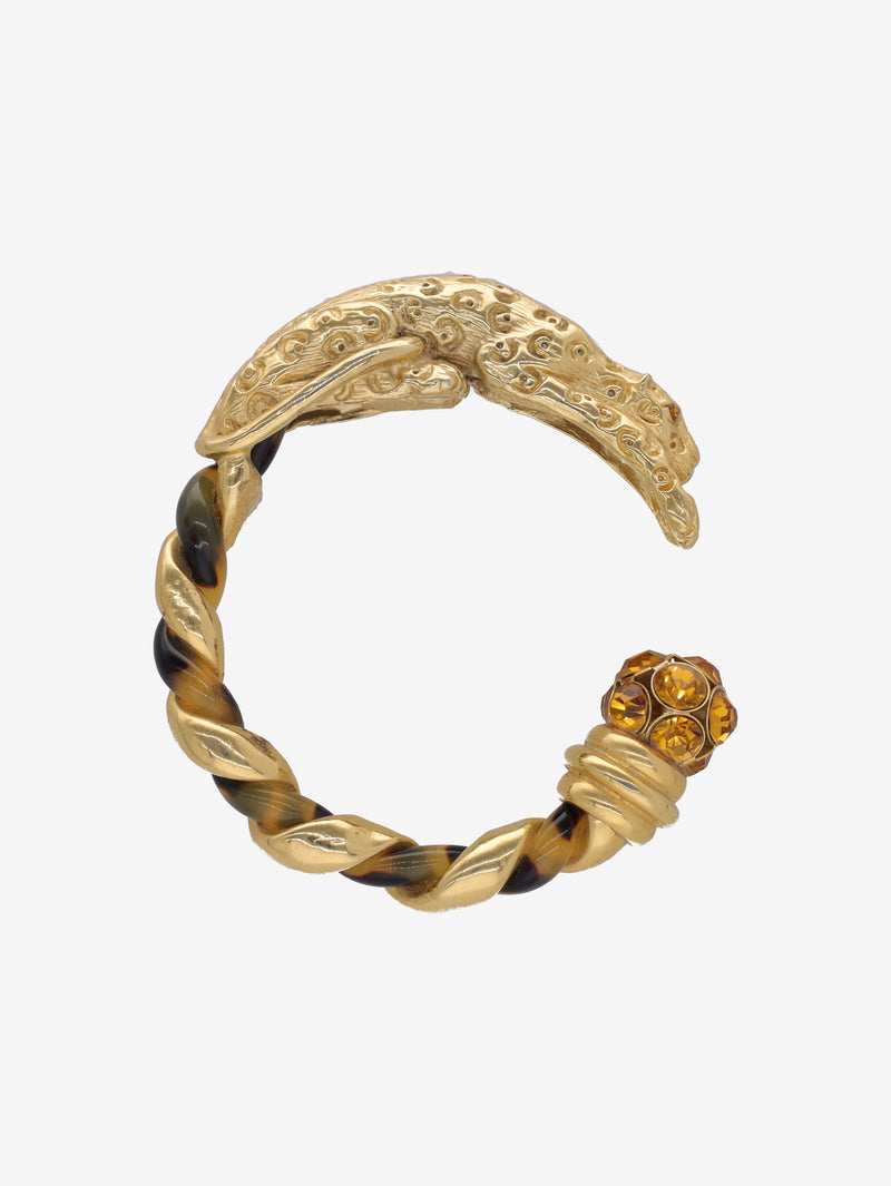 Vintage Rigid Leopard Bracelet W13426.61  Vintage 