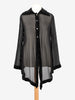 Mondrian Transparent Silk Shirt