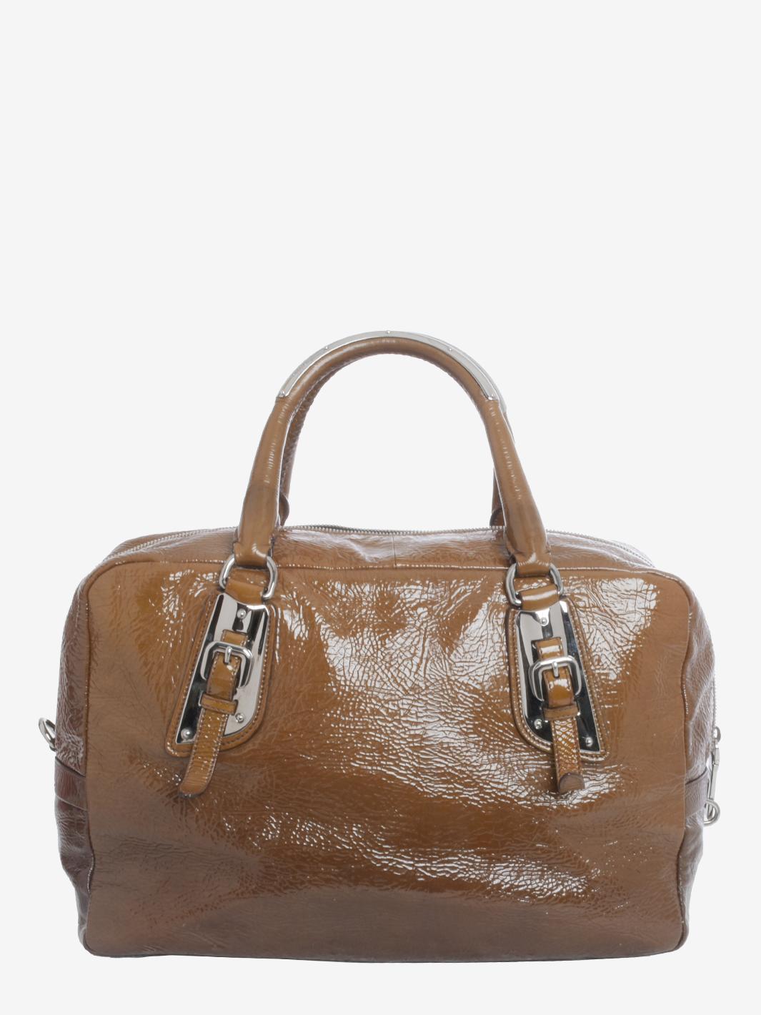 Prada 漆皮旅行箱