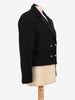 Gianni Versace Couture Black And Yellow Suit