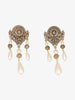Correani Pearl Dangle Earrings