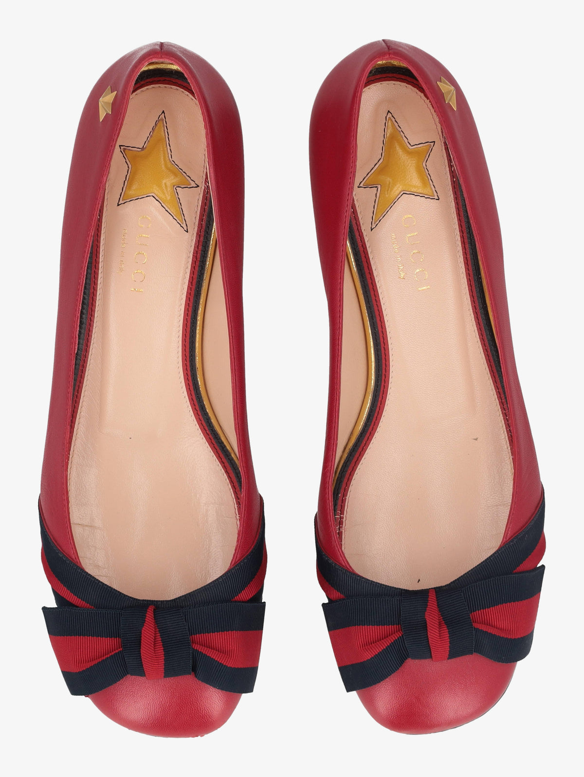 Gucci Red Ballerina With Bow WCV2410104  Gucci 