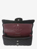 Chanel Timeless Classic Bag In Black Quilted Canvas