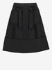 See by Chloé Black Mini Skirt with Bow Detail CVB23.75.7  Chloé 