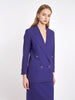 1980s Gianni Versace purple women suit in wool with large buttons W2203173  Versace 