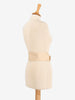 Vintage Butter Leather Maxi Belt