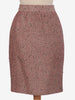 Red wool suit