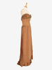 Vintage Pleated Long Dress
